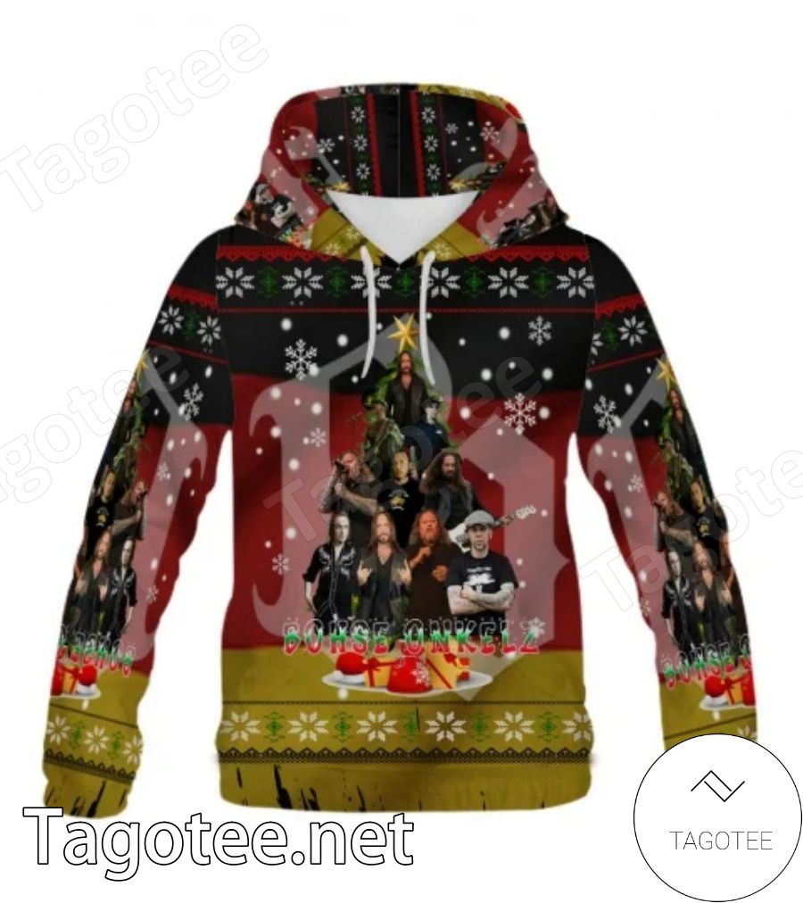 Bohse Onkelz Ugly Christmas Hoodie