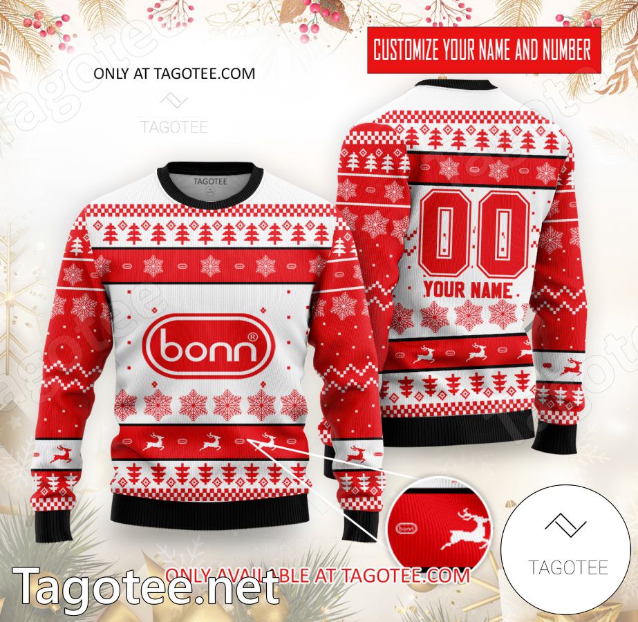 Bonn Basketball Custom Ugly Christmas Sweater - MiuShop