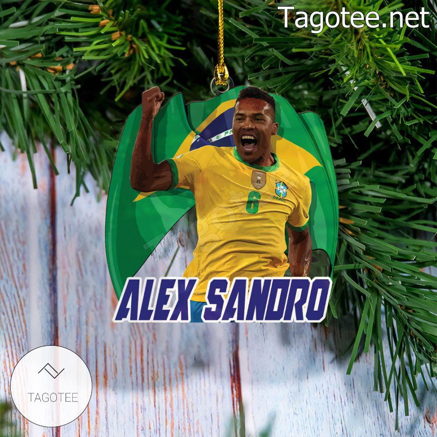 Brazil - Alex Sandro Xmas Ornament a