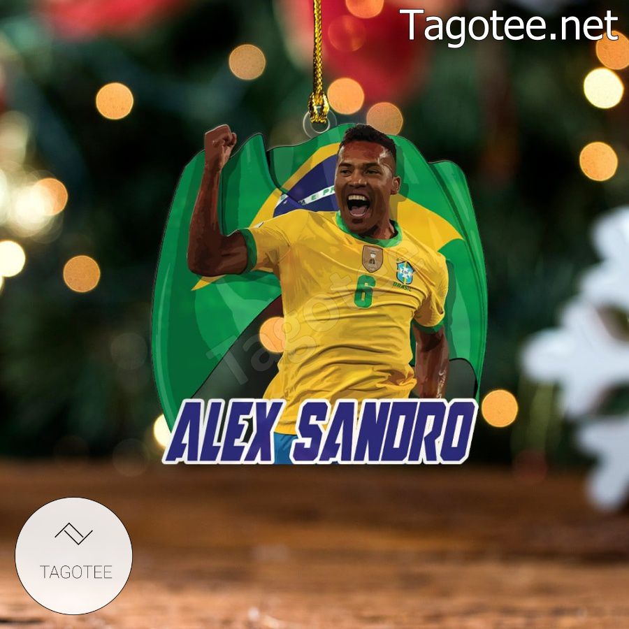 Brazil - Alex Sandro Xmas Ornament