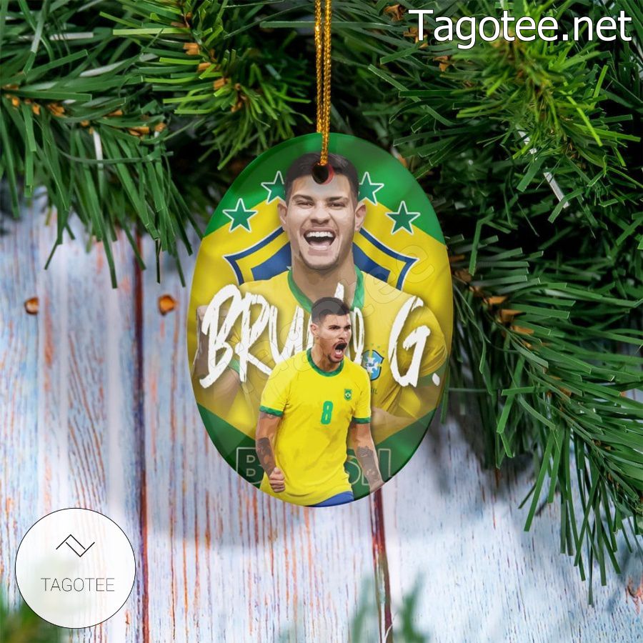 Brazil - Bruno Guimarães Xmas Ornament