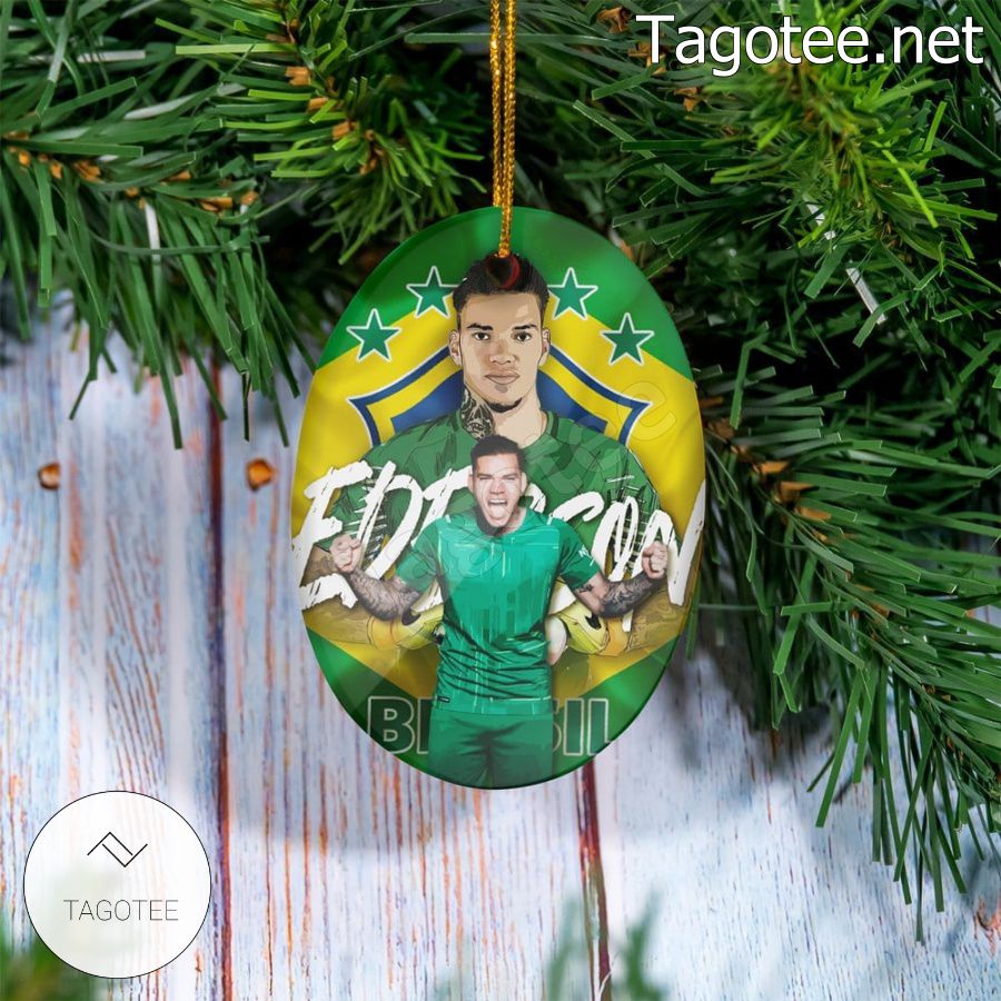 Brazil - Ederson Moraes Xmas Ornament