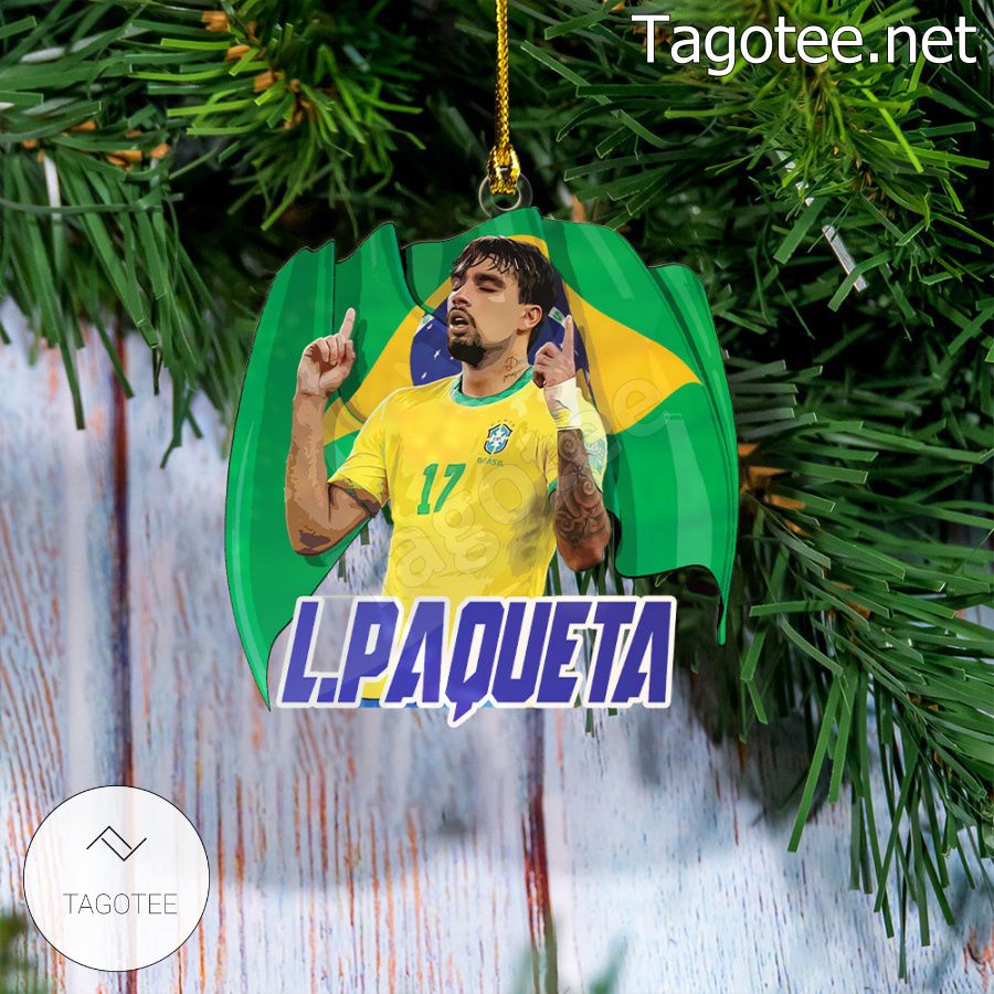 Brazil - Lucas Paqueta Xmas Ornament a