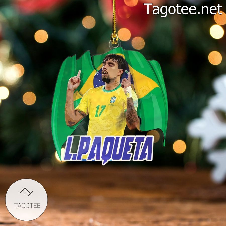 Brazil - Lucas Paqueta Xmas Ornament