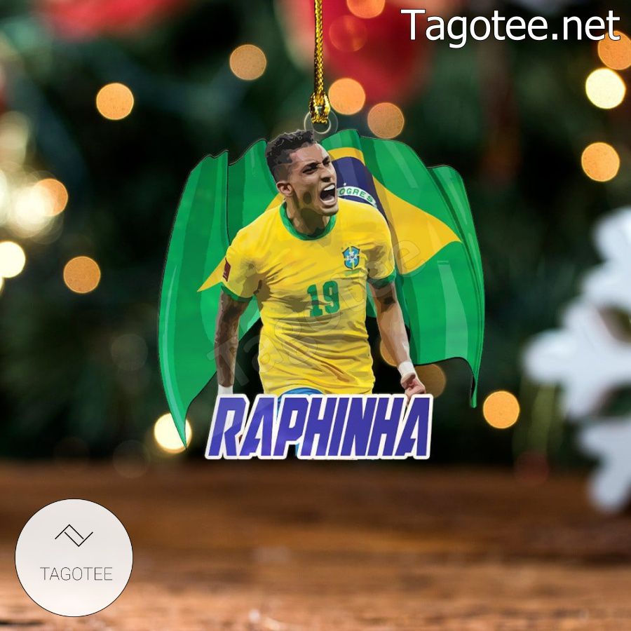 Brazil - Raphinha Xmas Ornament