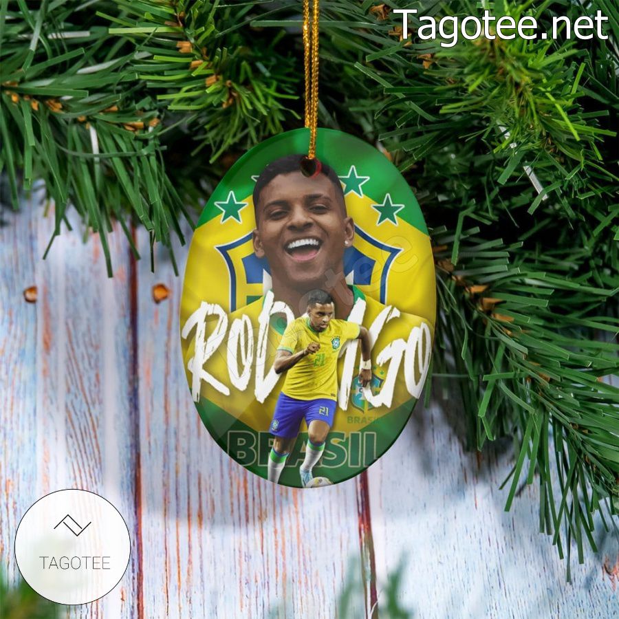 Brazil - Rodrygo Goes Xmas Ornament