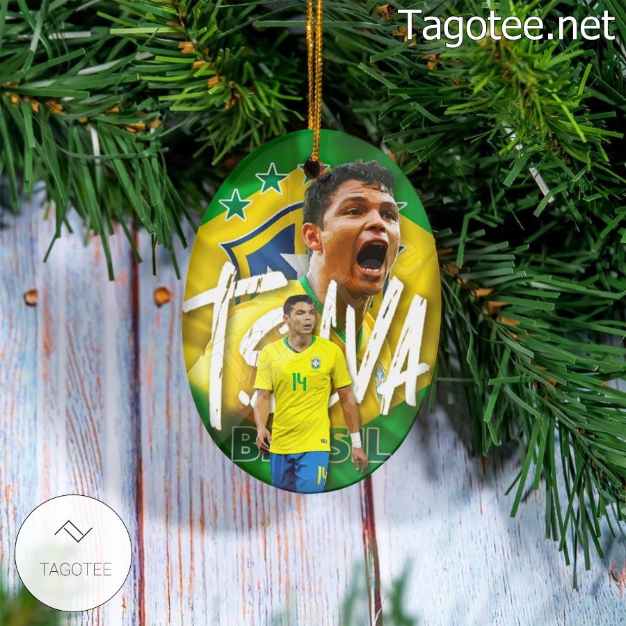 Brazil - Thiago Silva Xmas Ornament