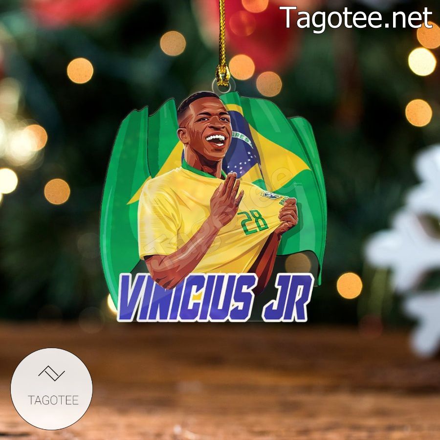 Brazil - Vinicius Junior Xmas Ornament