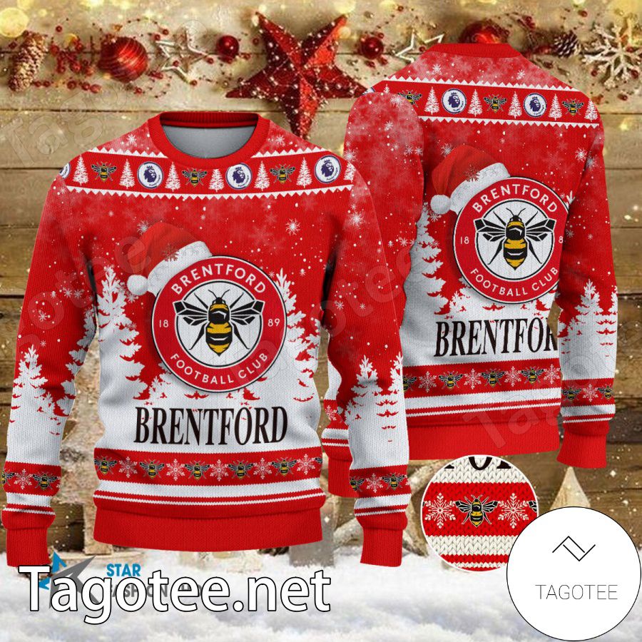 Brentford FC Sport Ugly Christmas Sweater