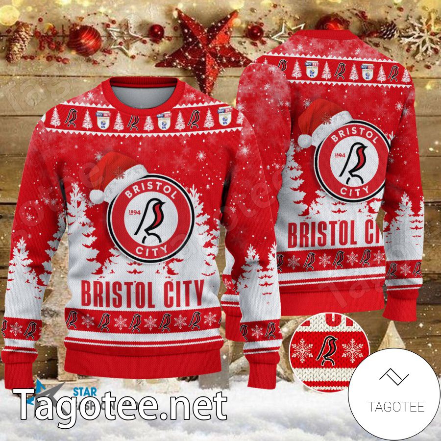 Bristol City Sport Ugly Christmas Sweater