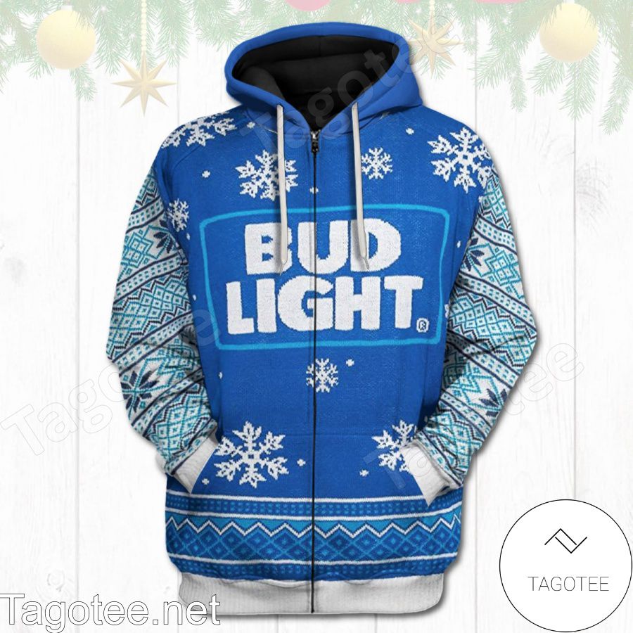 Bud Light Christmas Hoodie