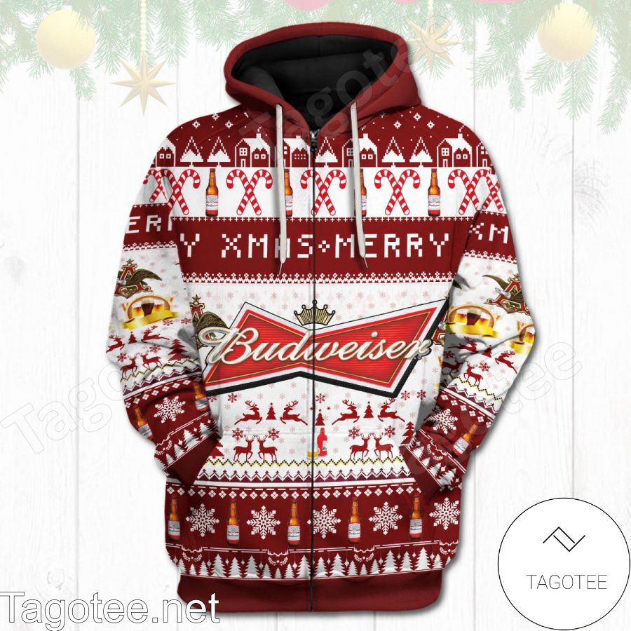 Budweiser Christmas Hoodie