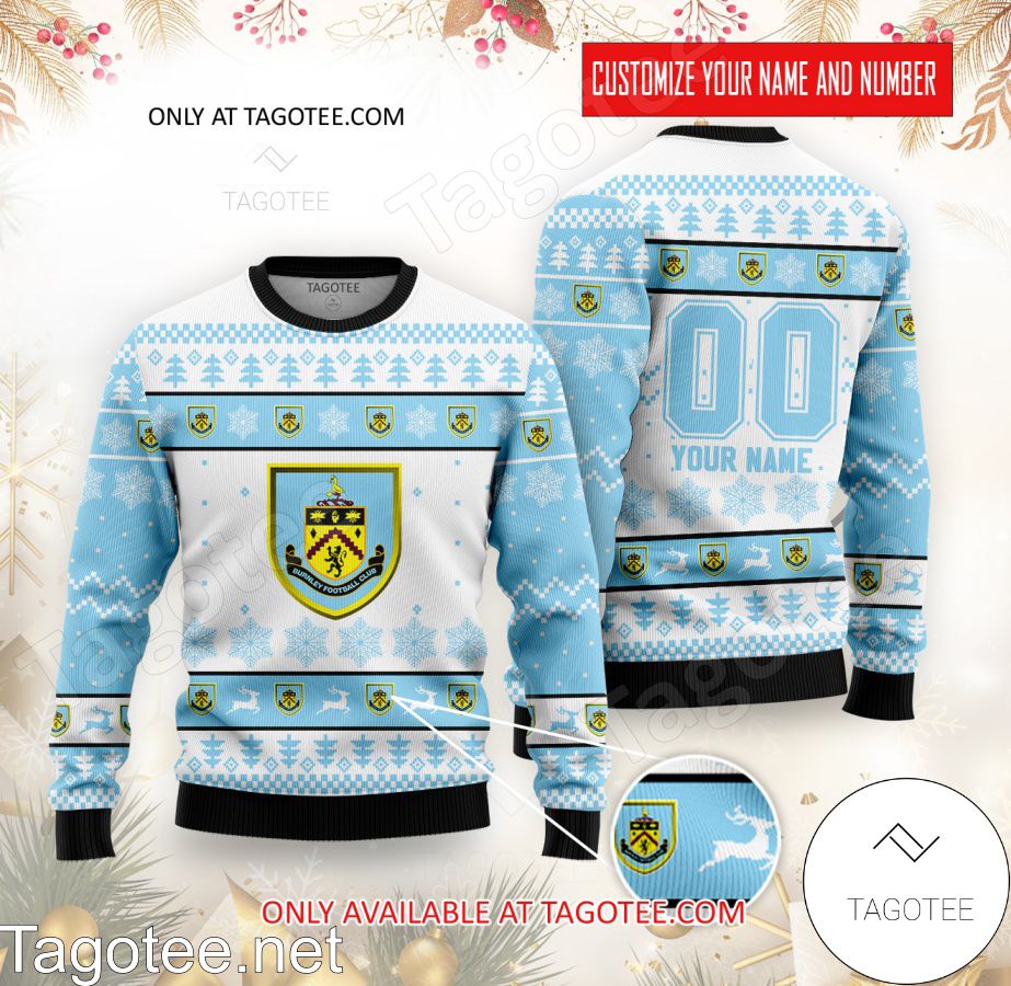 Burnley Custom Ugly Christmas Sweater