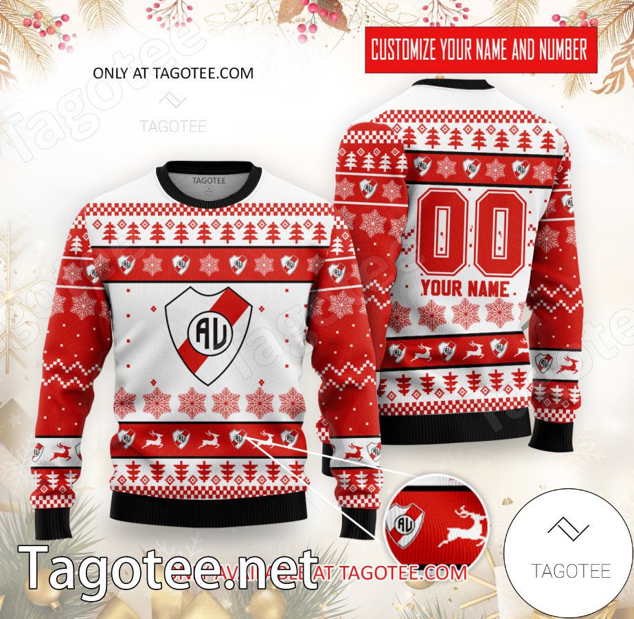 CD Alfonso Ugarte Custom Ugly Christmas Sweater - EmonShop