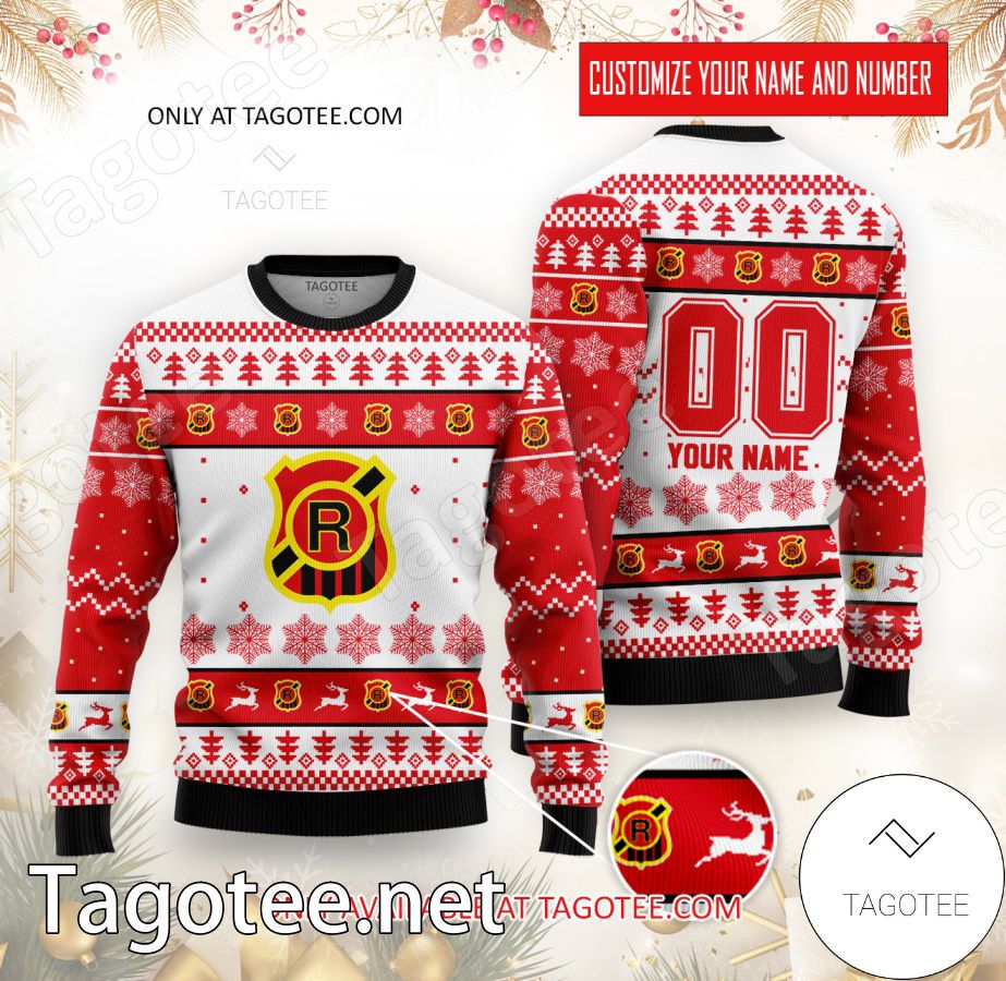 CD Rangers Custom Ugly Christmas Sweater - EmonShop