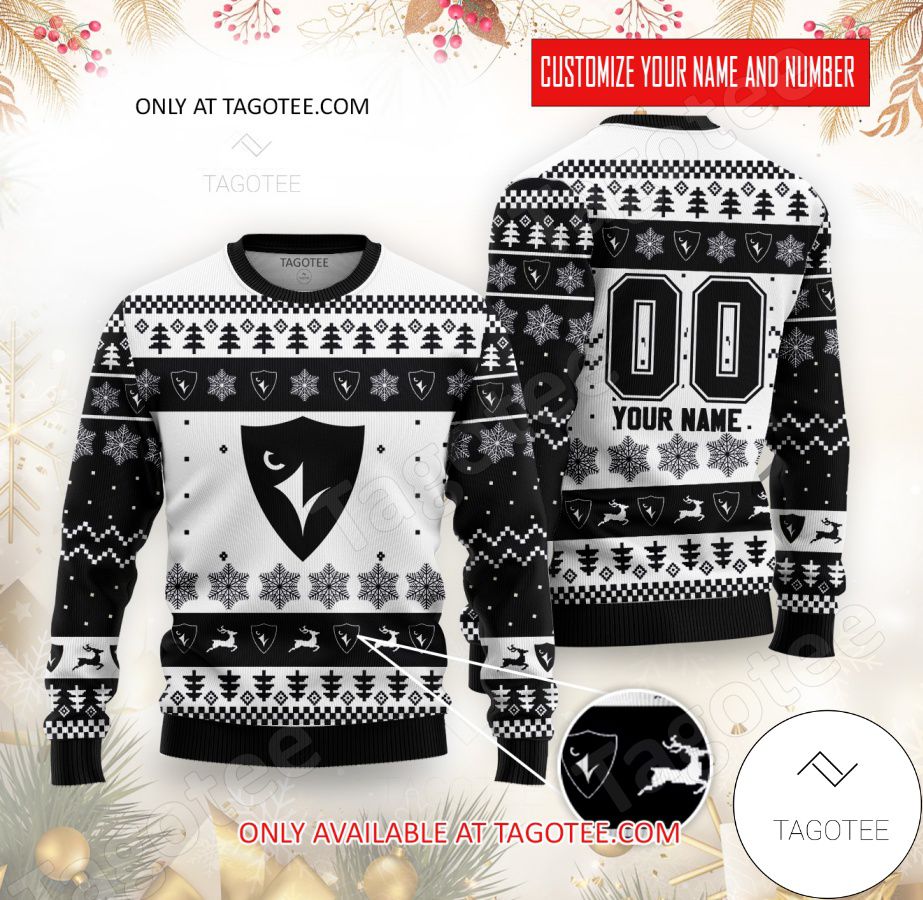 Carleton Ravens Hockey Custom Ugly Christmas Sweater - EmonShop