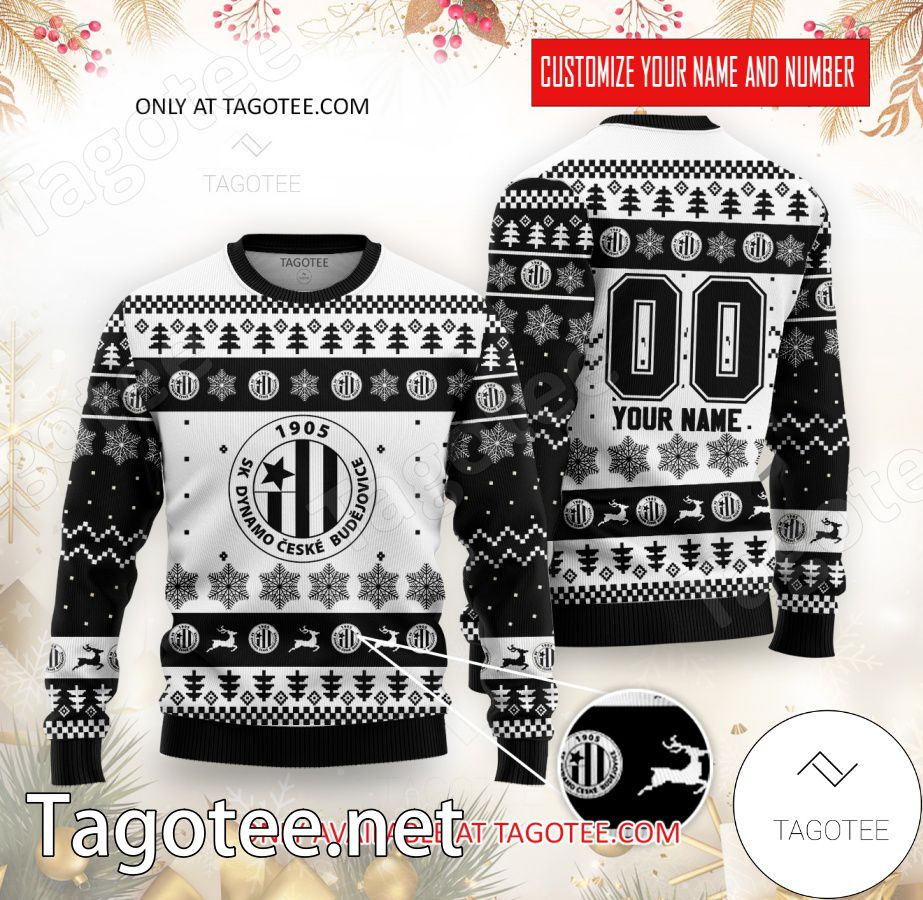 Ceské Budejovice Custom Ugly Christmas Sweater - EmonShop