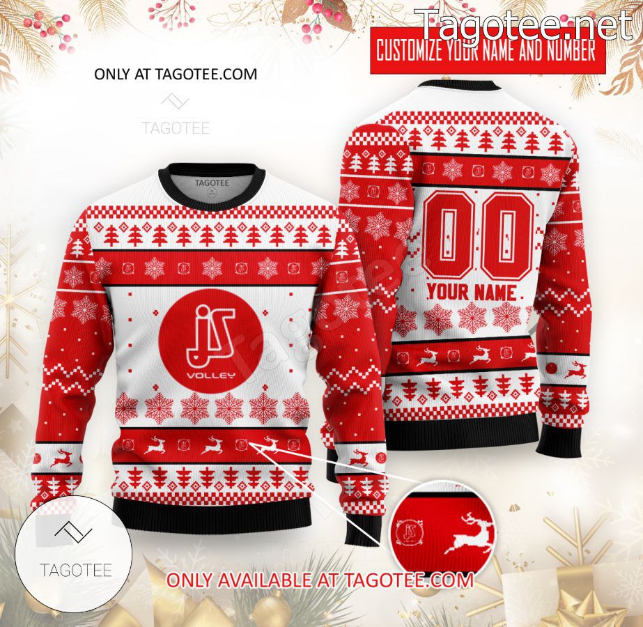 Ceske Budejovice Volleyball Custom Ugly Christmas Sweater - BiShop