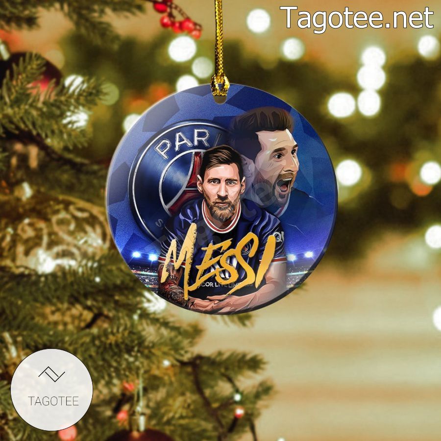 Champions League - Lionel Messi Xmas Ornament