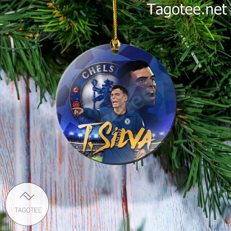 Champions League - Thiago Silva Xmas Ornament