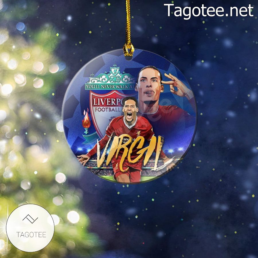 Champions League - Virgil van Dijk Xmas Ornament