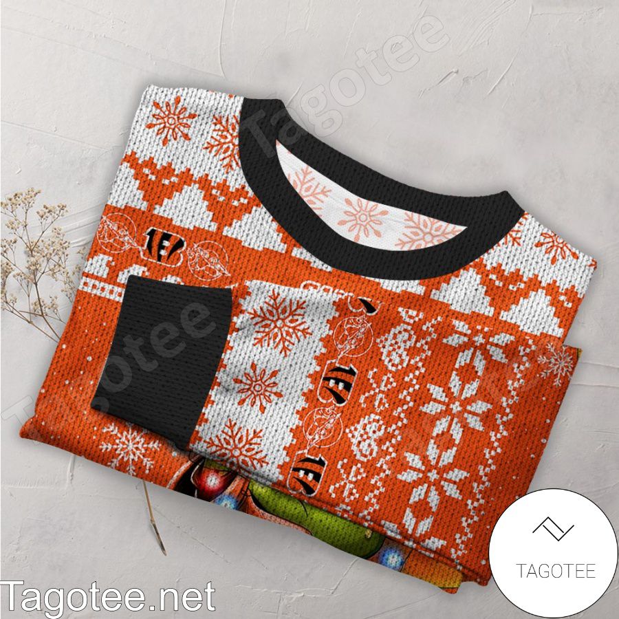 Cincinnati Bengals Baby Yoda Star Wars NFL Ugly Christmas Sweater a