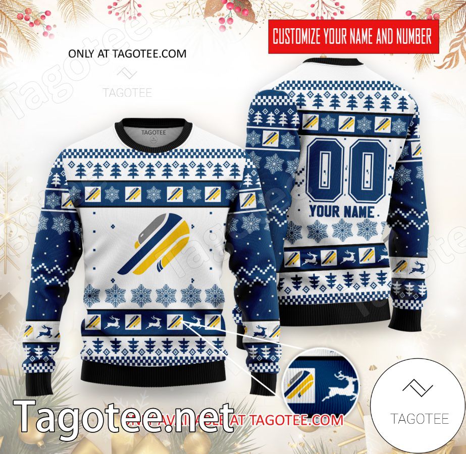 Cividale Basketball Custom Ugly Christmas Sweater - BiShop