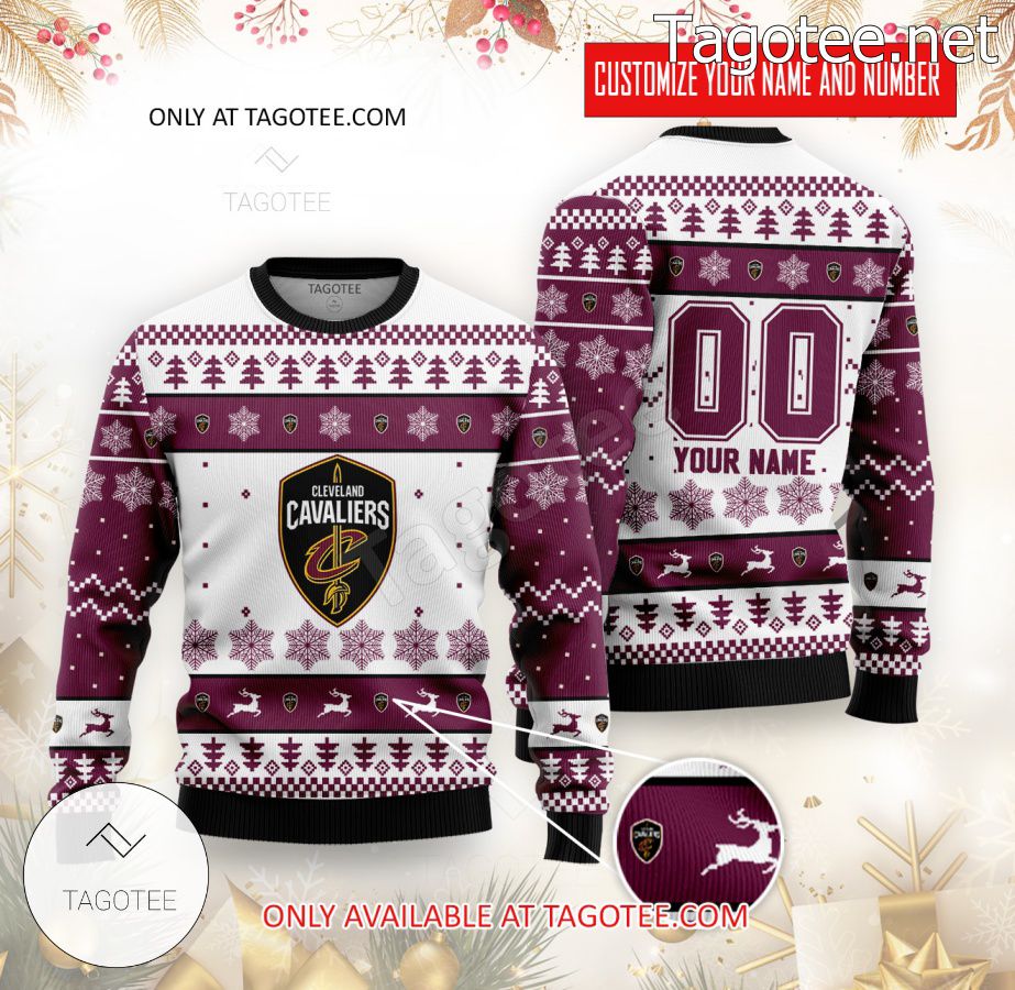 Cleveland Cavaliers Basketball Custom Ugly Christmas Sweater - MiuShop