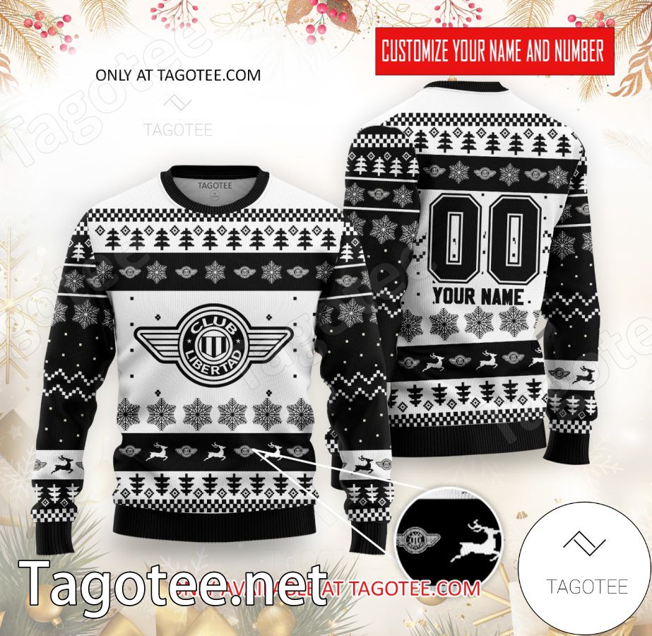 Club Libertad Custom Ugly Christmas Sweater - EmonShop