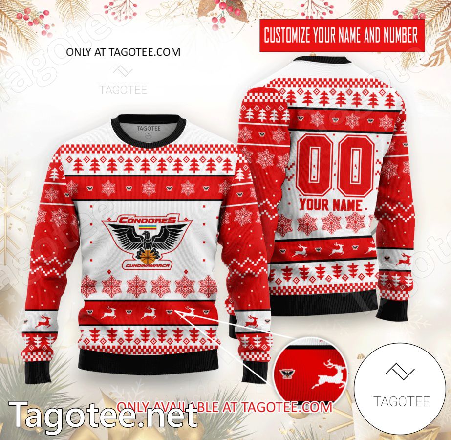 Condores de Cundinamarca Basketball Custom Ugly Christmas Sweater - MiuShop