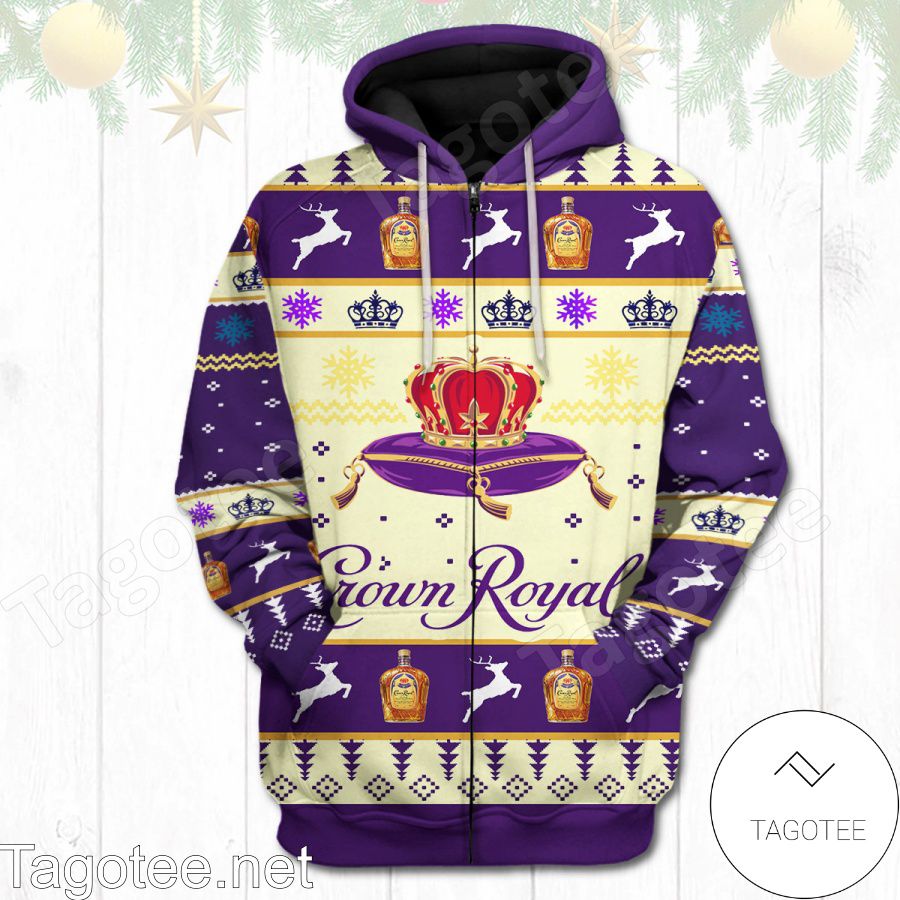 Crown Royal Christmas Hoodie