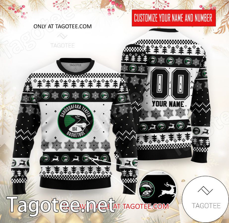 Darussafaka Custom Ugly Christmas Sweater - BiShop