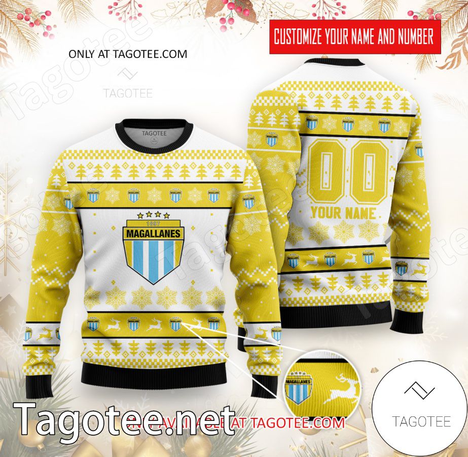 Deportes Magallanes Custom Ugly Christmas Sweater - EmonShop