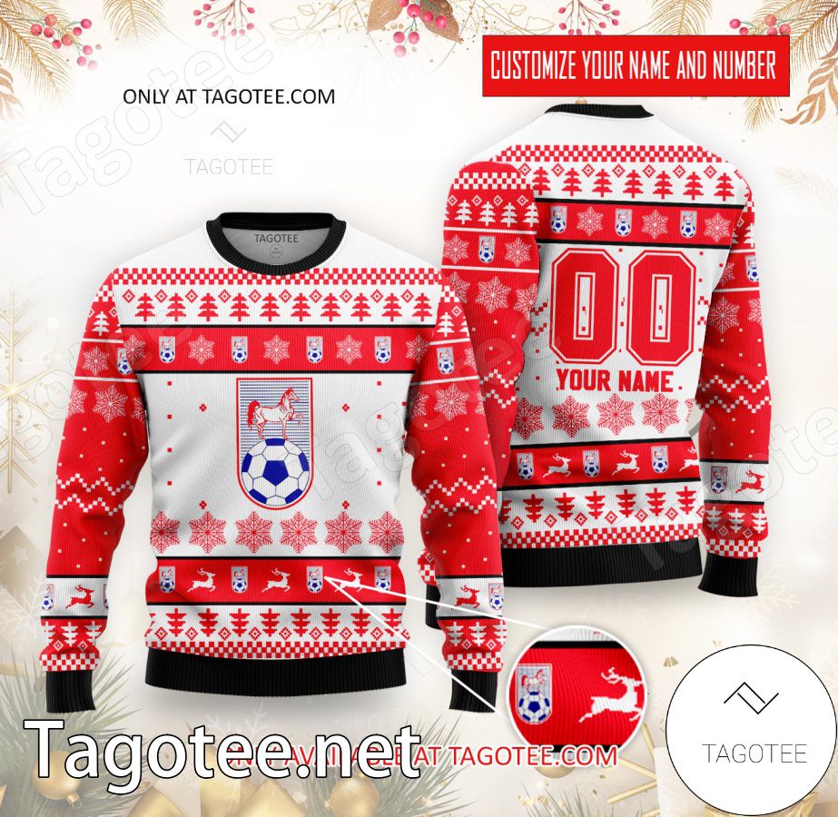 Deportes Melipilla Custom Ugly Christmas Sweater - EmonShop