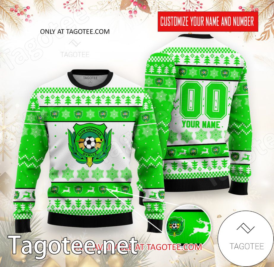 Deportes Ovalle Custom Ugly Christmas Sweater - EmonShop