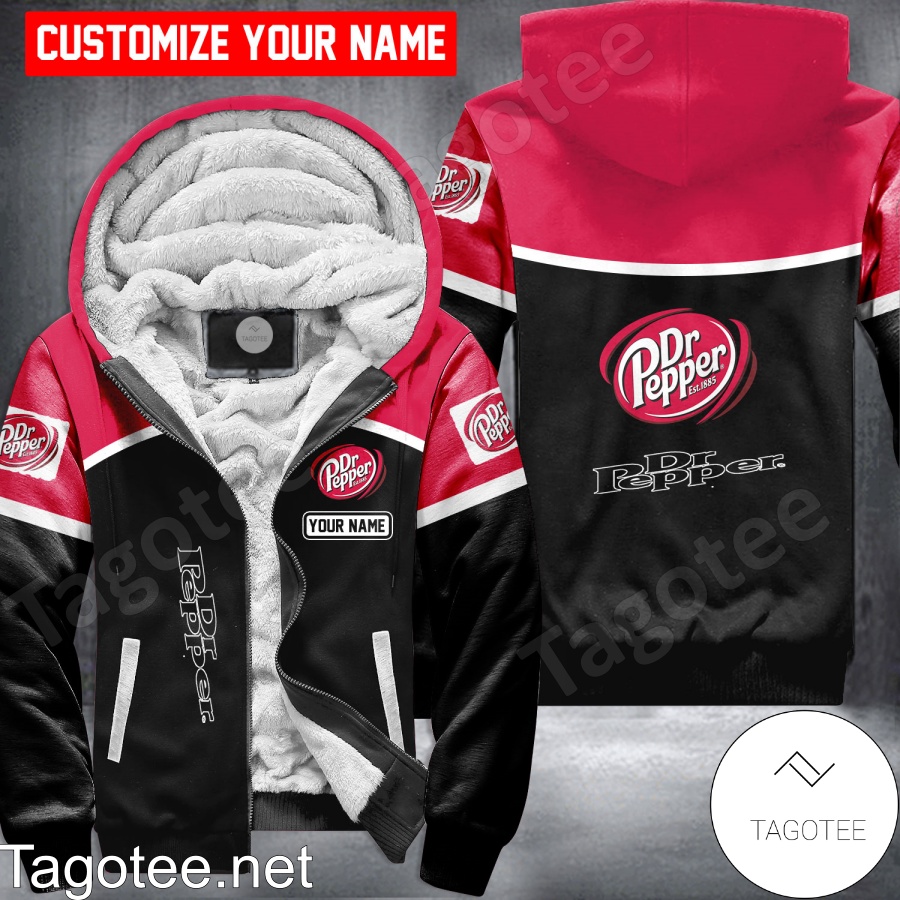 Dr Pepper Custom Uniform Fleece Hoodie - MiuShop