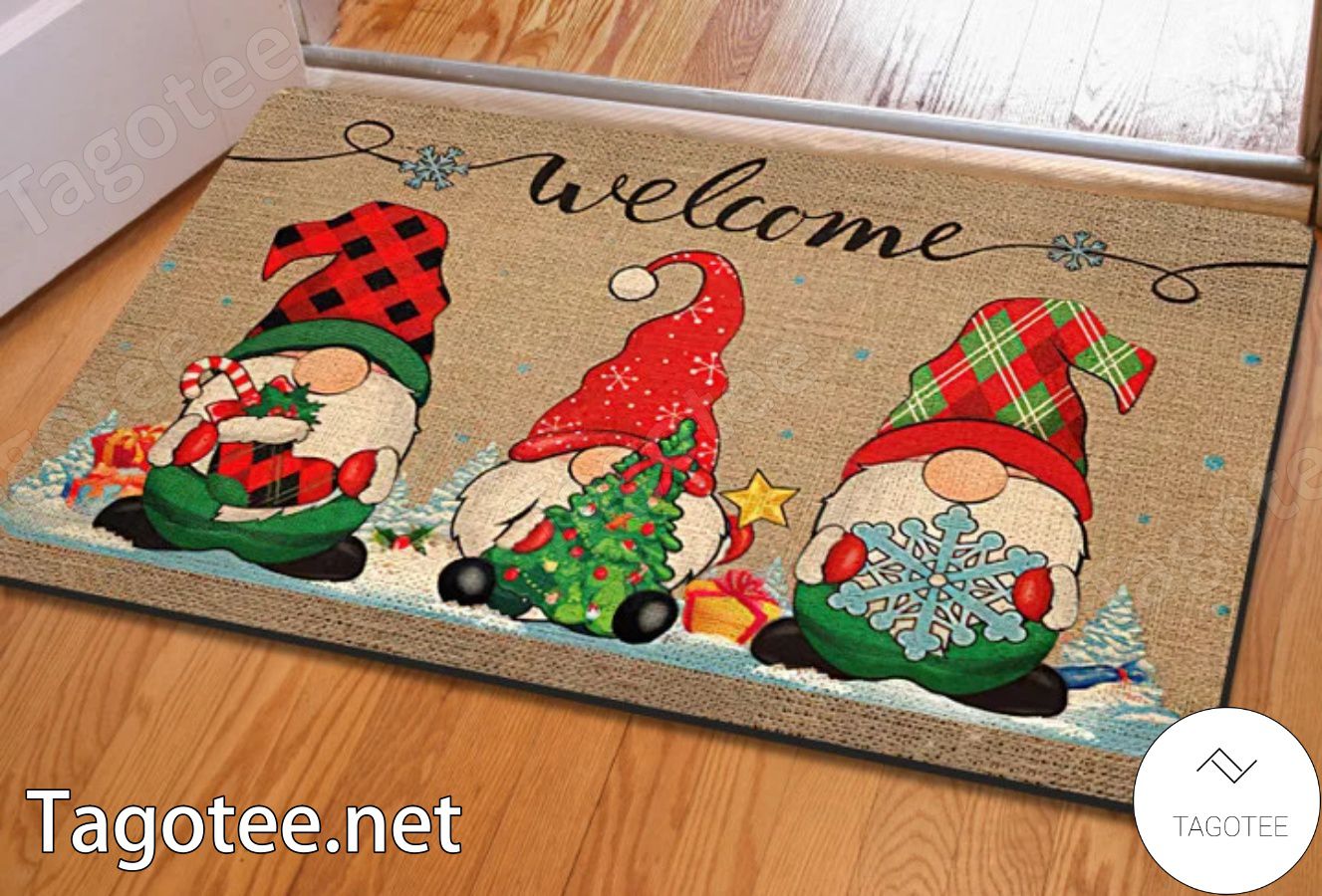 Dwarfs Merry Christmas Welcome Doormat