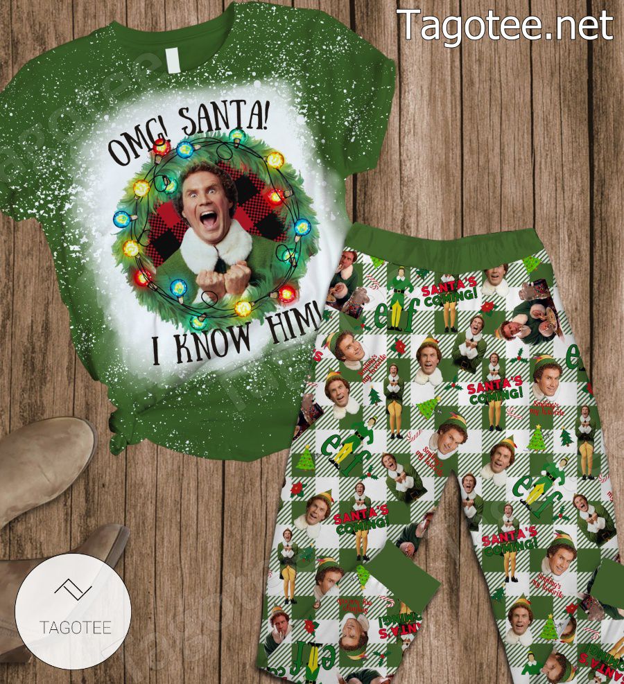 Elf Cotton Headed Ninny Muggins Pajamas Set a