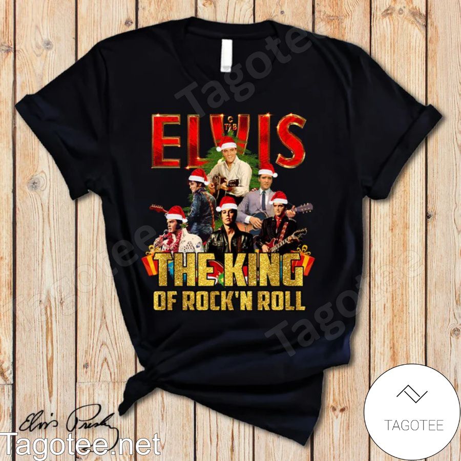 Elvis The King Of Rock 'n Roll Pajamas Set a