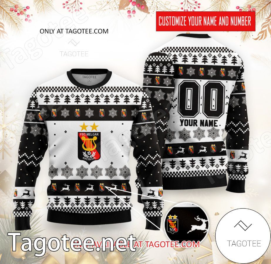 FBC Melgar Custom Ugly Christmas Sweater - EmonShop