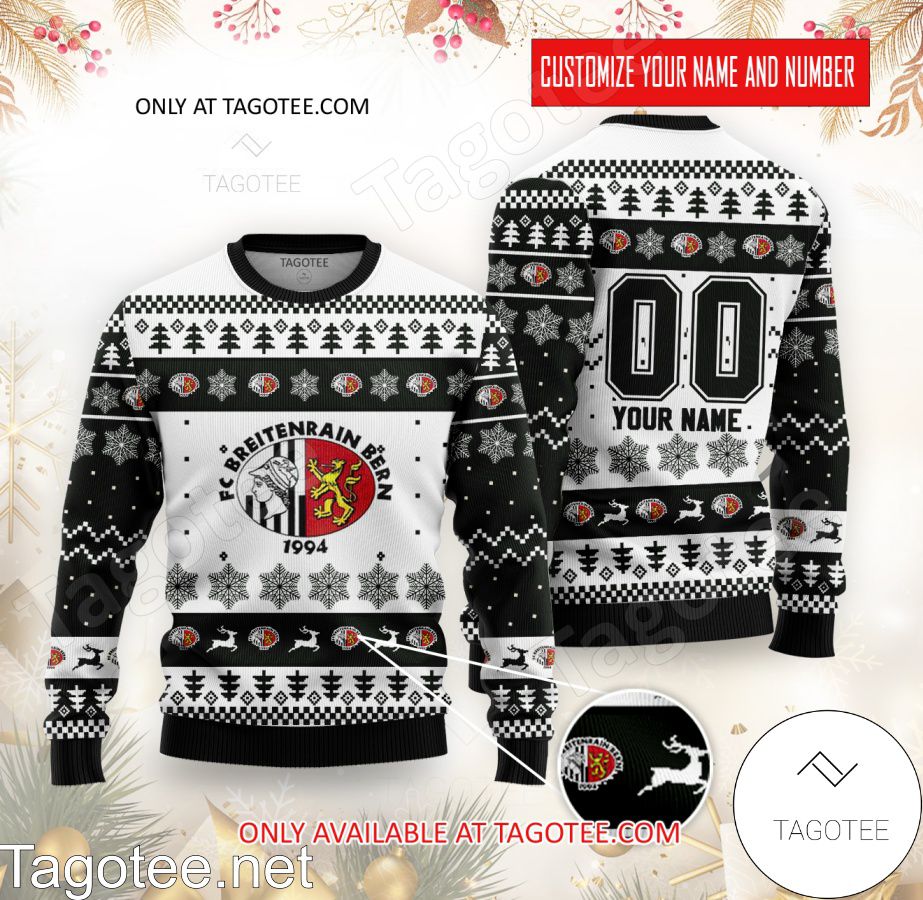 FC Breitenrain Bern Custom Ugly Christmas Sweater - BiShop