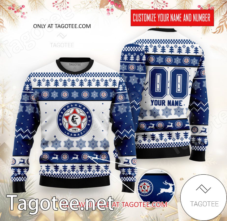 FC KamAZ Custom Ugly Christmas Sweater - EmonShop