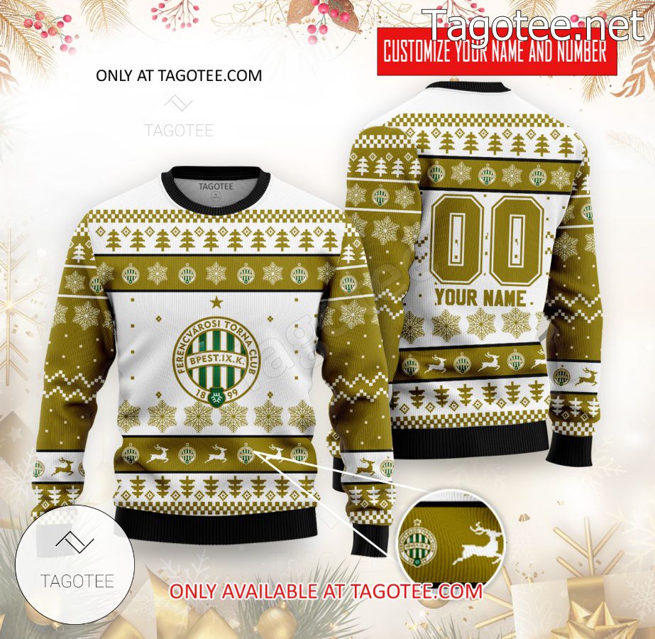 FTC Handball Custom Ugly Christmas Sweater - BiShop