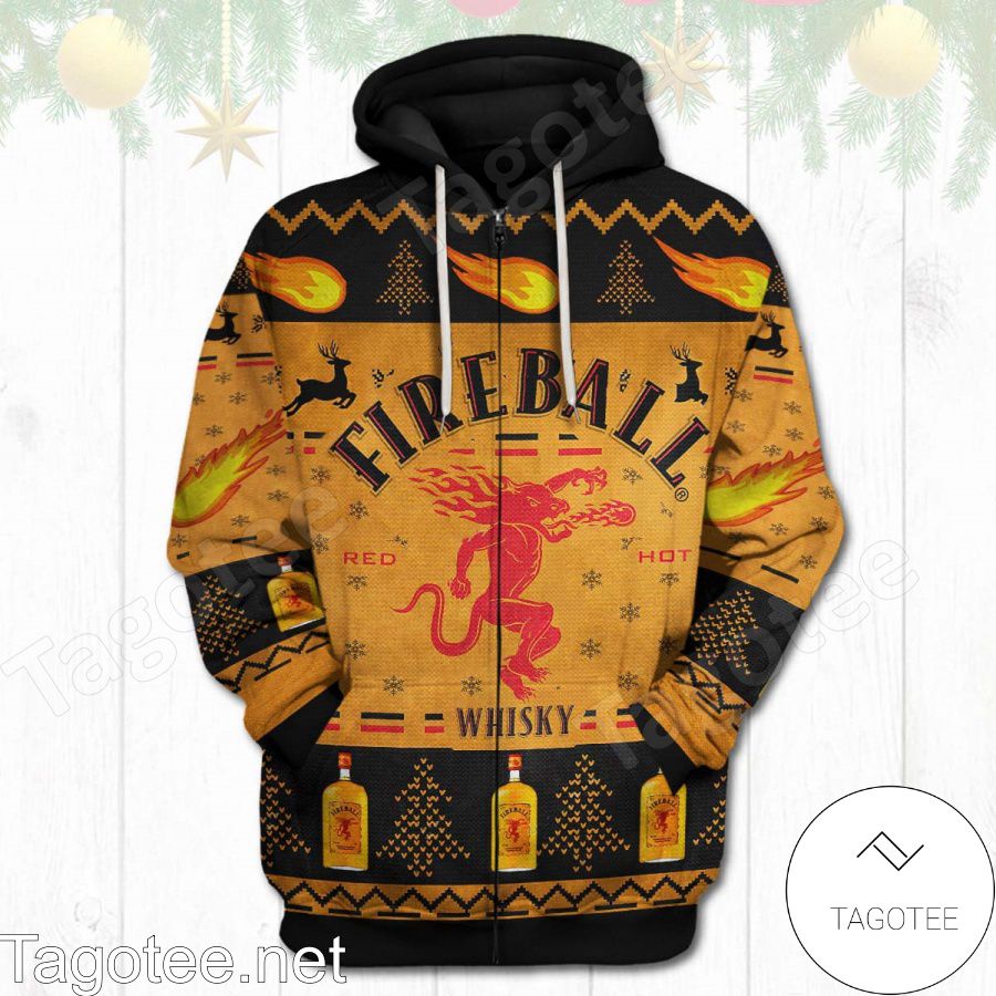 Fireball Christmas Hoodie