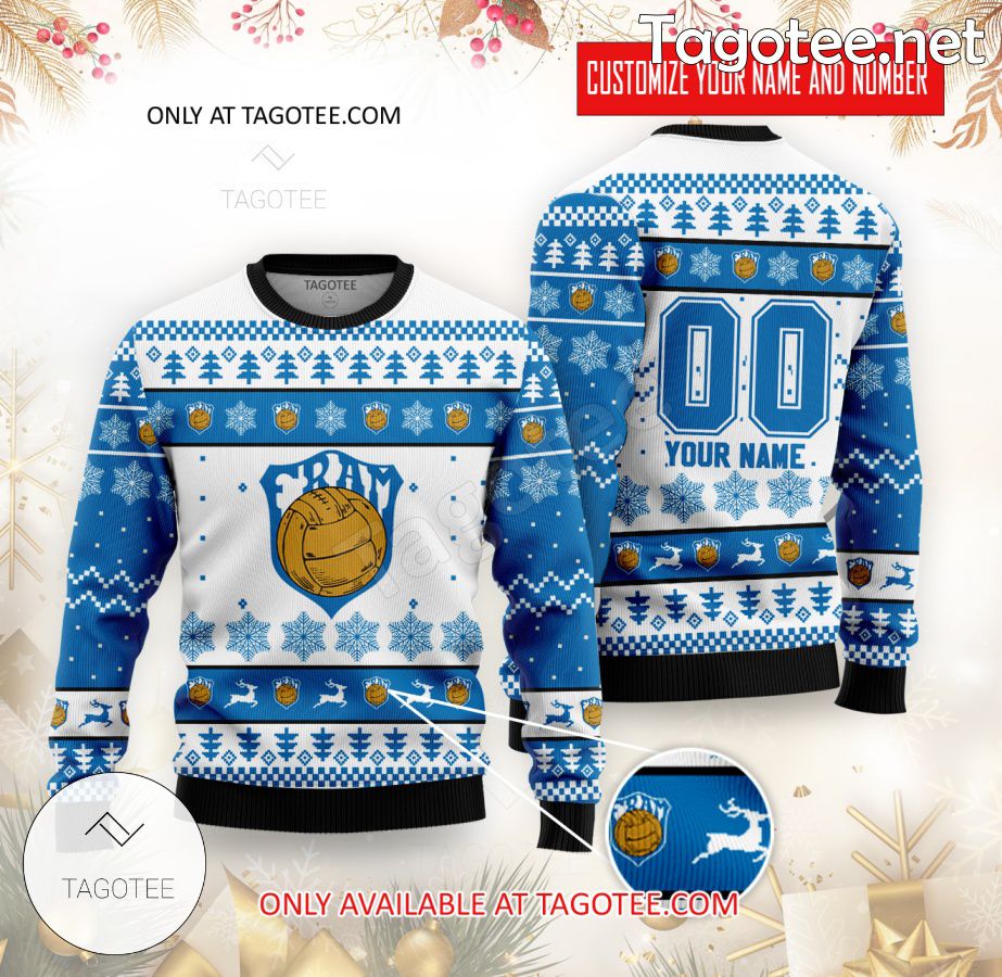 Fram Handball Custom Ugly Christmas Sweater - BiShop