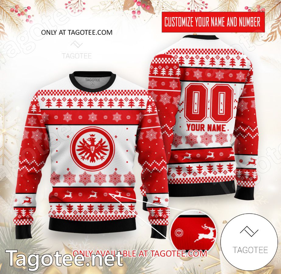 Frankfurt Basketball Custom Ugly Christmas Sweater - MiuShop