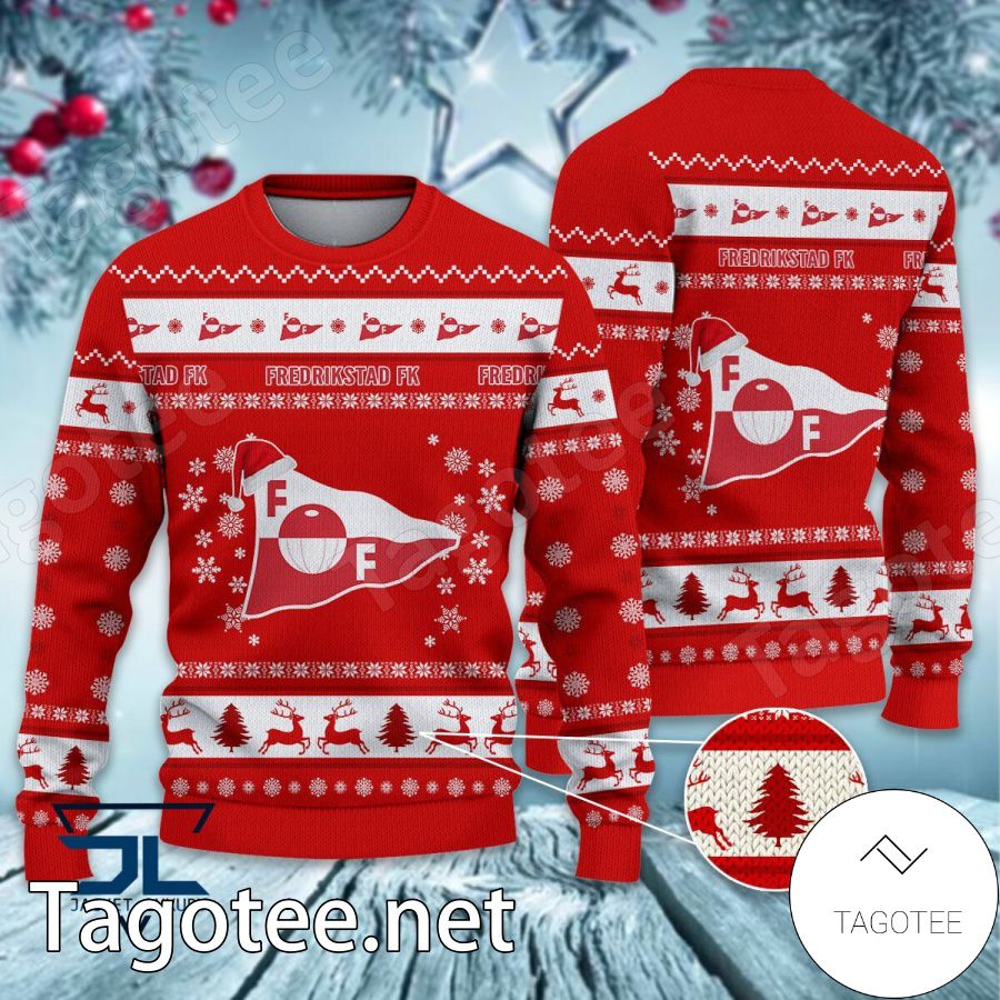 Fredrikstad FK Sport Ugly Christmas Sweater