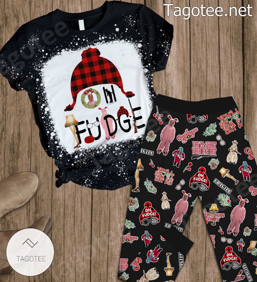 Fudge Christmas Pajamas Set a