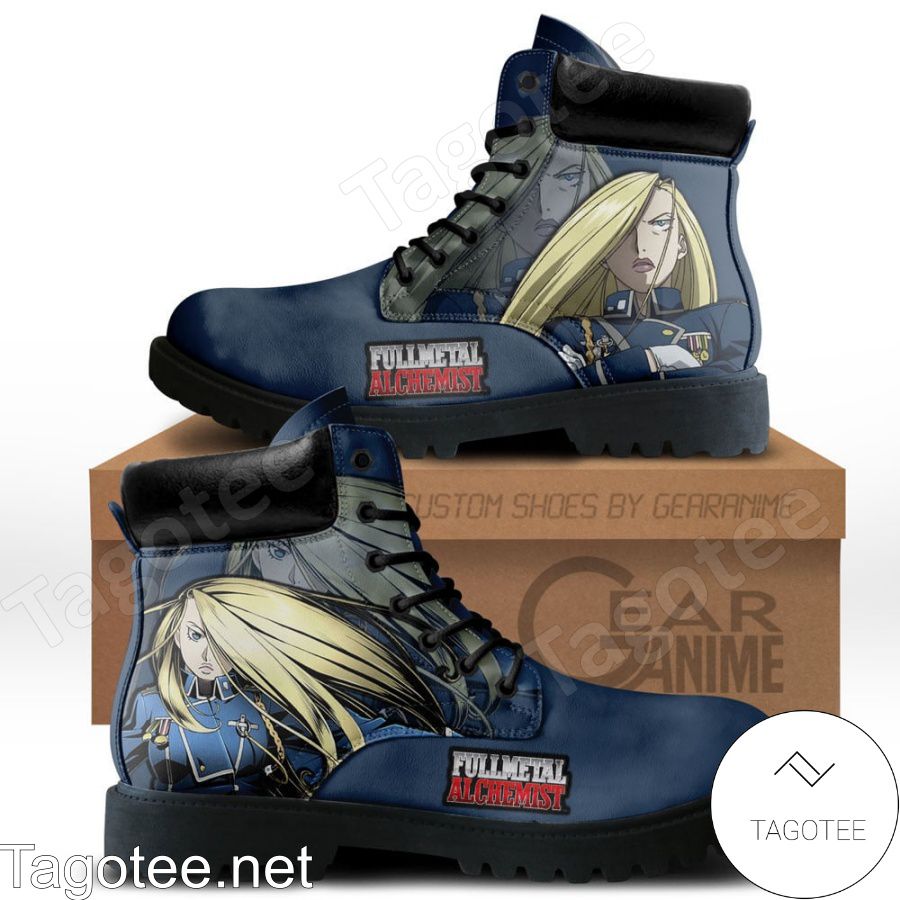 Fullmetal Alchemist Olivier Mira Armstrong Boots