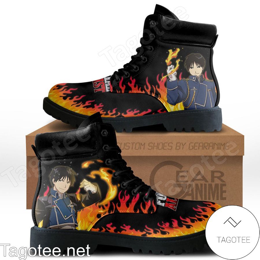 Fullmetal Alchemist Roy Mustang Boots